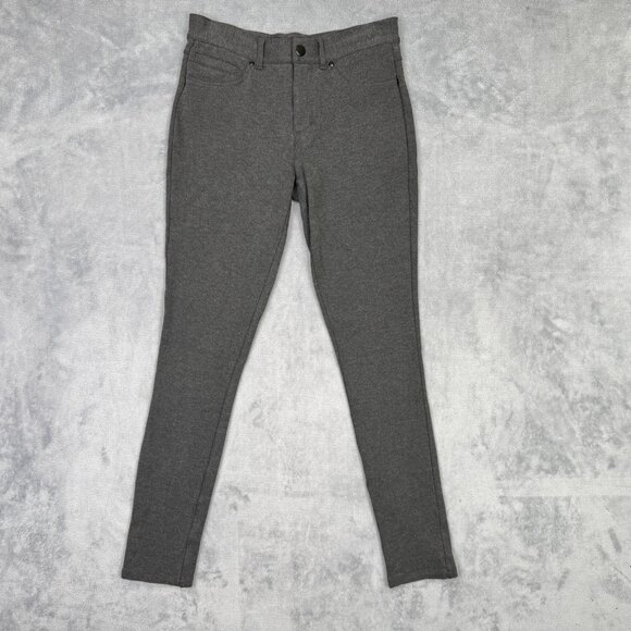 Spanx The Slim X Ponte Super Skinny Jeans Womens 27 Gray Pants Stretch Comfort - Picture 11 of 11